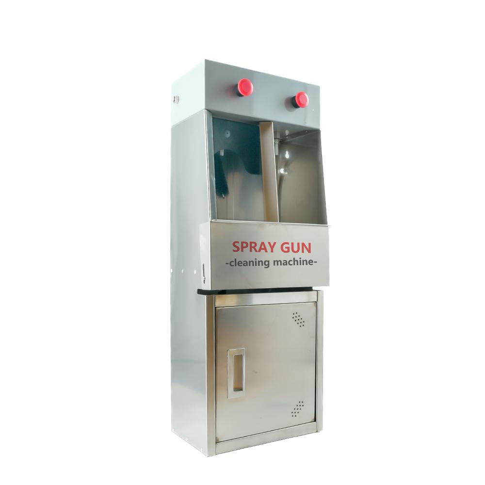 Spray paint quick cleaning machine